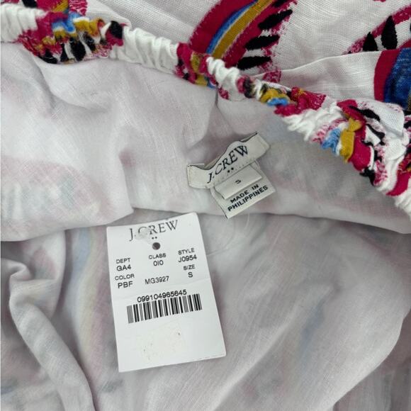 J.Crew One-shoulder dress in floral print - Picture 2 of 6